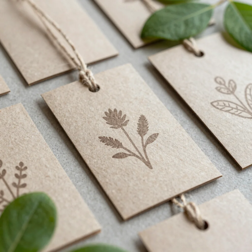 Plantable Seed Paper Garment Hang Tags