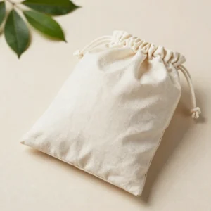 Unbleached Cotton Drawstring Garment Bags